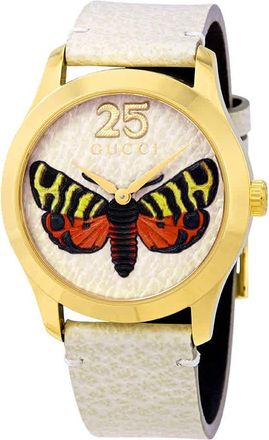 Gucci G-Timeless Butterfly Dial Ladies Watch YA1264062