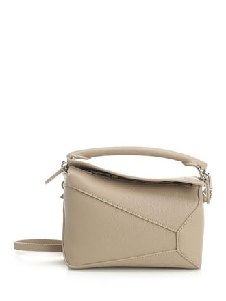 Loewe Puzzle Edge Handbags Bianco-Donna