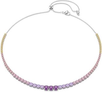 Swarovski Matrix Ketting - Dames - Kettingen - Veelkleurig - ONE Size - Accessoires
