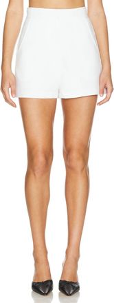 Amanda Uprichard Reeves Short In Ivory