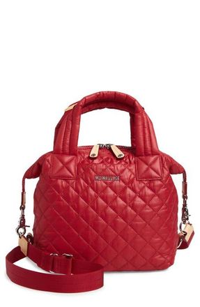 MZ Wallace Small Sutton Deluxe Tote in Apple at Nordstrom