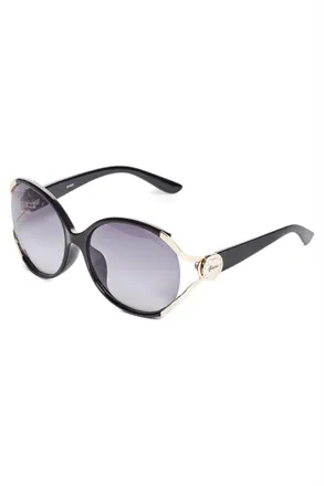 Guess Script Logo Plastic Sunglasses