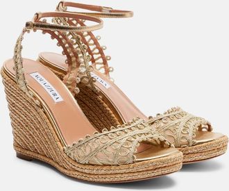 Aquazzura Kahlo espadrille wedges
