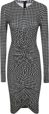 Norma Kamali Elegante Midi Jurk met Lange Mouwen - Dames - Casual kleedjes - Veelkleurig - S - Kleedjes