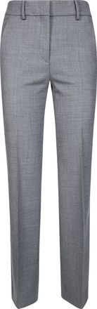 Incotex Straight-Leg Tailored Mid-Rise Pants