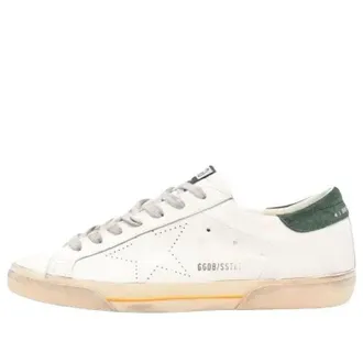 Golden Goose Super-Star White Green Gold GMF00105-F007530-10502