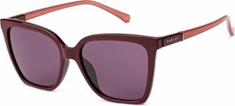 Radley London Burgundy Classic Angular Sunglasses Percy Grove SS26 Radley London