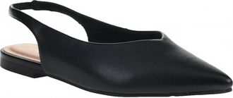 Chinese Laundry Womens Hadiya Slingback Flat In Black