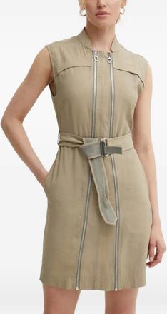 G-Star Abito con zip - Marrone