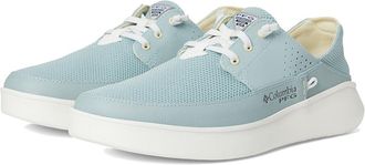 Columbia Boatsidetm Breathe Relaxed PFG Mens Shoes Crushed Blue/Lemon Wash : 11 D - Medium, Mesh