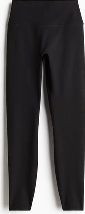 H&M Kn&ouml;chellange Sportleggings mit SoftMove - Schwarz