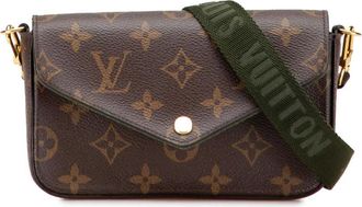 Louis Vuitton Borsa a tracolla Felicie Strap And Go con monogramma 2021-2025 - Marrone