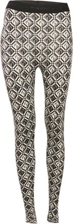 Marine Serre Legging met maanband - Zwart