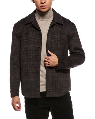 Vince Half Raglan Splitable Shirt Jacket