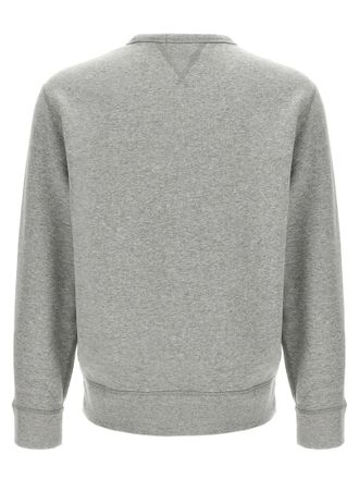 Polo Ralph Lauren Logo-Embroidered Cotton Blend Sweatshirt - Gray