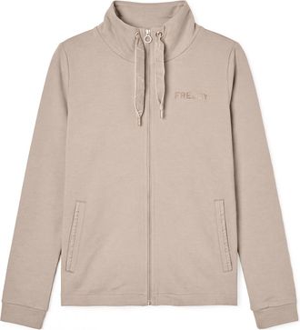 Freddy Felpa Donna Collo Alto e Zip con Spacco Posteriore