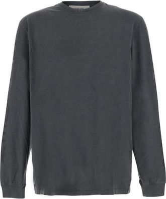 Golden Goose Long Sleeve T-shirt - Heren - Longsleeves - Grijs - XL - Katoen - Tops