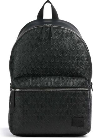 HUGO BOSS Hugo Mens Ethon 2.0 Faux Leather Backpack, Black