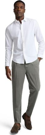 Onia Poplin Button Down Long Sleeve Shirt in White at Nordstrom, Size X-Large L