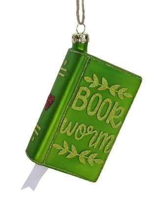 Cody Foster & Co. Book Worm Ornament