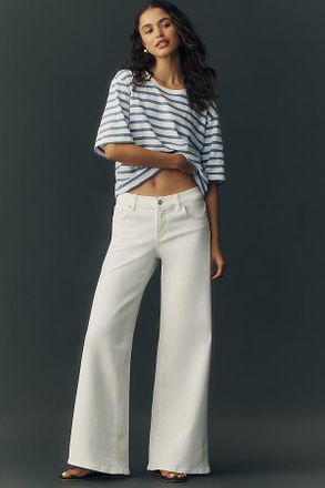 Frame Denim Le Slim Palazzo Low-Rise Wide-Leg Jeans