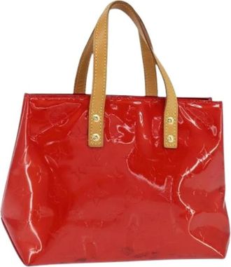 Louis Vuitton Pre-owned Vintage Handtas - Dames - Vintage Handtas - Rood - ONE Size - Leer - Vintage
