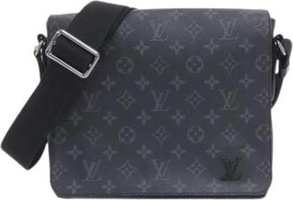 Louis Vuitton Pre-owned Cross Body Bags, male, Black, Size: ONE SIZE Pre-owned Shoulder Bag