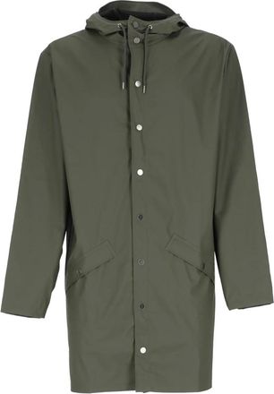 Rains Chaqueta Larga - Jackets - Hombre - Verde - XL