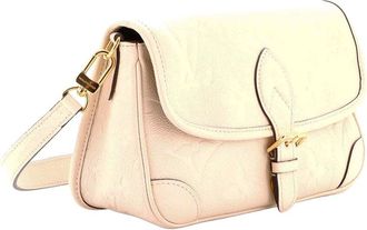 Louis Vuitton Beige Monogram Empreinte Giant Diane Nm (Authentic Pre-Loved)