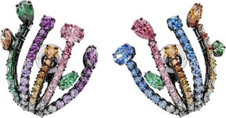 Swarovski Matrix Bouquet Crystal Earrings