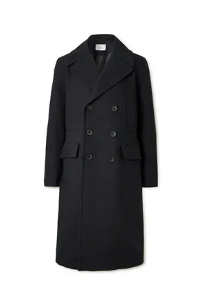 Mr P. Great Double-Breasted Woven Coat