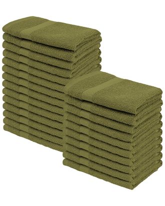 Superior 24Pc Cotton Washcloth Set