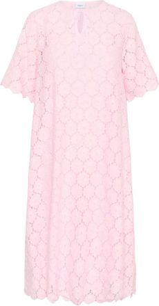 Saint Tropez Zoja SZ Jurk - Dames - Casual kleedjes - Roze - XS - Katoen - Kleedjes
