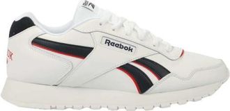 Reebok Volwassen uniseks Glide Suède Trainers (Wit, Marine)