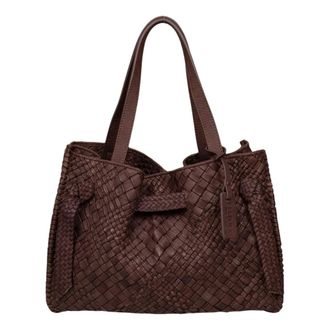 PLINIO VISONA Bolso Tote Esmeralda - Bags - Mujer - Marr&oacute;n - ONE SIZE
