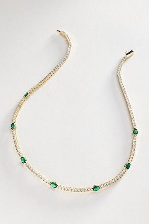 Melinda Maria Maven 18 Tennis Necklace