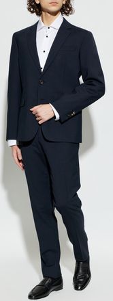 Dsquared2 Wool Suit, Mens, Navy Blue