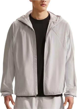 Nike Tech Helios Dri-FIT Shell Jacket Grey Fog Off White Black IF0904-097