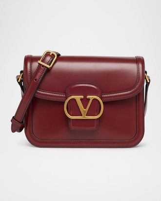 Valentino Garavani 9 to 5 Small Leather Shoulder Bag
