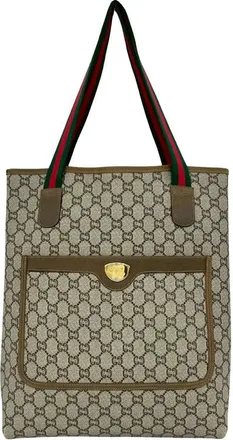 Gucci Pre-owned Gucci GG Supreme Web Tote Ladies BFAH815S3HQHZ7G2
