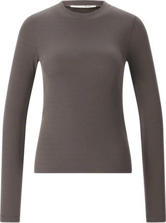 Fear of God Rib Long Sleeve Top - Heren - Longsleeves - Grijs - S - Polyester - Tops
