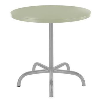 Schubiger M&ouml;bel Metalltisch S&auml;ntis Rund