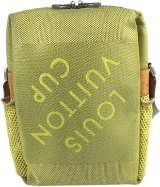 Louis Vuitton Pre-owned Damier Geant Pochette Shoulder Bag - unisex - Vintage Schoudertas - Groen - ONE Size - Vintage