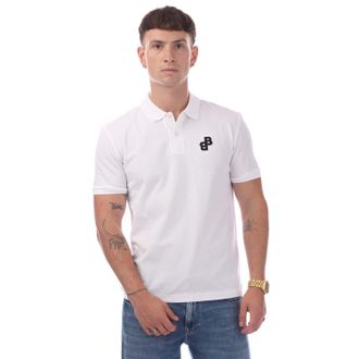 HUGO BOSS Heren Parlay 191 Poloshirt (Wit)