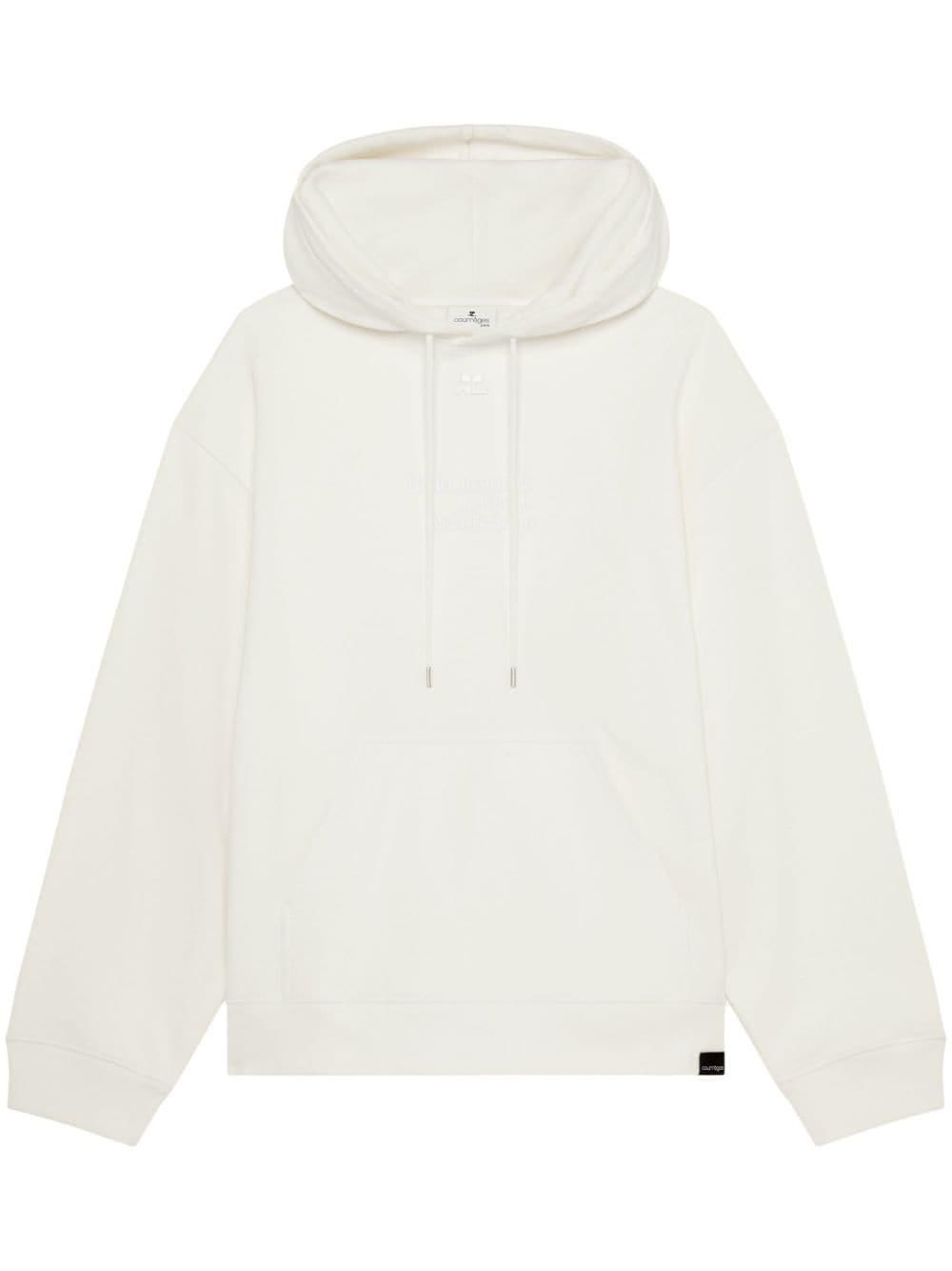 スウェット・トレーナー COURREGES COTTON HOODIE Courrèges Hoodies for Men - Shop Now on FARFETCH