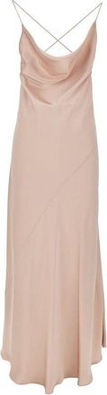 Pinko Satin long slipdress Woman 40