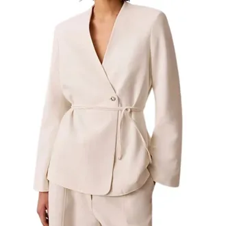 Calvin Klein Blouses, female, White, Size: XS Blouse
