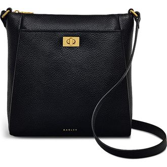 Radley London Brooke Avenue Small Zip Top Crossbody Bag in Black at Nordstrom Rack