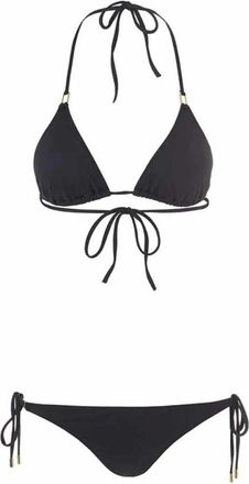 Melissa Odabash Cancun Bikini Top - Dames - Bikinis - Zwart - S - Badmode