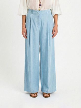 Twinset Pants TWINSET Woman color Blue